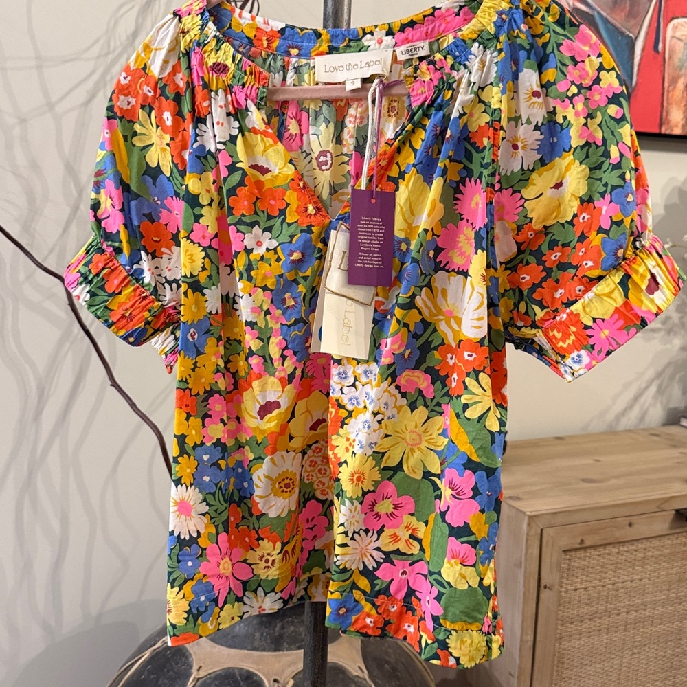Love the Label Dawson Floral Top